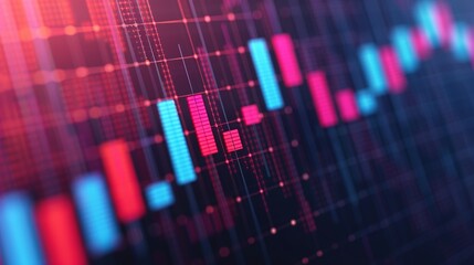 Dynamic and bold design highlighting finance, economy, and global markets; impactful visuals of currency, exchange, and blockchain technology. Illustration, Image, , Minimalism,