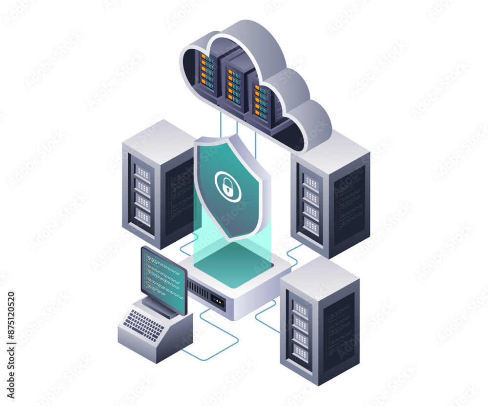 Poster Endpoint Security for Cloud Server Data Analysis and Management