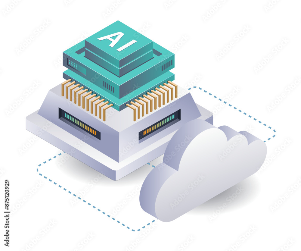 Aufkleber Data Storage Technology in Artificial Intelligence