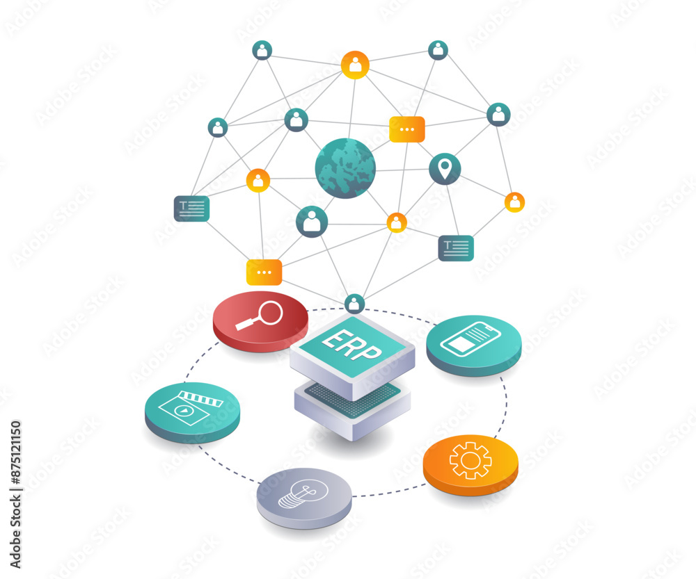 Poster erp database strategies for business network expansion