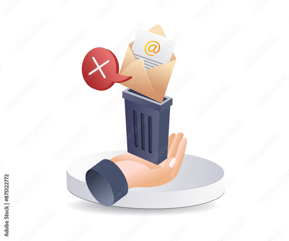 Poster cleaning up email spam data