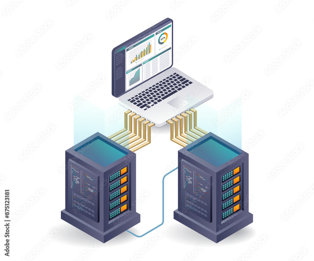 Poster Cloud server technology analysis system