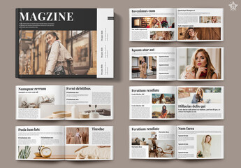 Magazine Layout Landscape