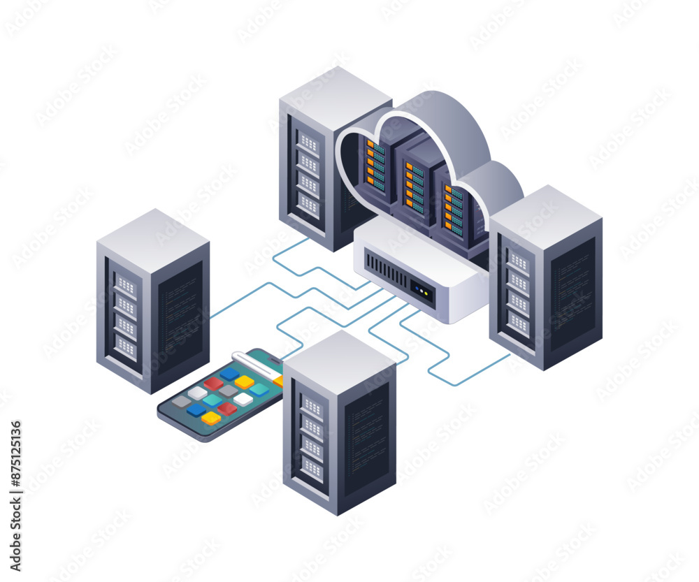 Poster Analyzing Network Data in Cloud Server Management