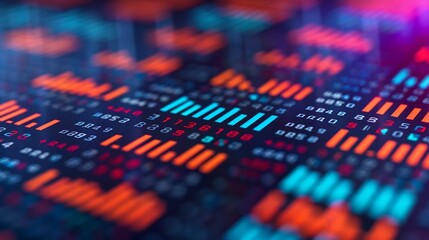 Dynamic and bold design highlighting finance, economy, and global markets; impactful visuals of currency, exchange, and blockchain technology. Illustration, Image, , Minimalism,