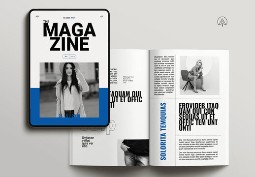 Minimal Magazine Template