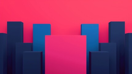 Elegant composition highlighting blockchain, 5G, and VR; harmonious color schemes and refined textures representing AR and telecommunication advancements. Illustration, Image, , Minimalism,