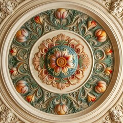 Tulip plaster design