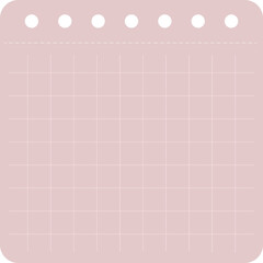  Cute Blank paper notes for to-do list, Daily and Weekly Planner. Scrapbook Stickers, different pieces of washi tape and bookmarks for scheduler or organizer