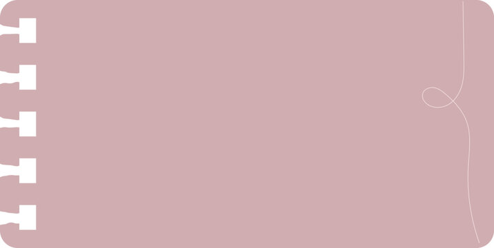  Cute Blank paper notes for to-do list, Daily and Weekly Planner. Scrapbook Stickers, different pieces of washi tape and bookmarks for scheduler or organizer