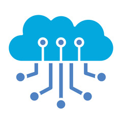 Cloud computing Icon