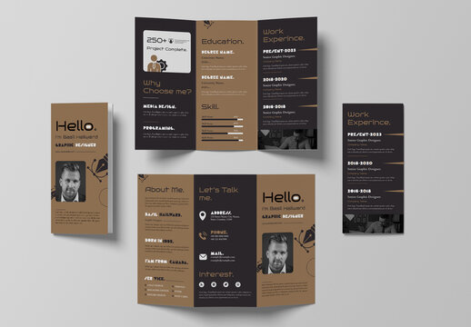 Graphic Designer Trifold