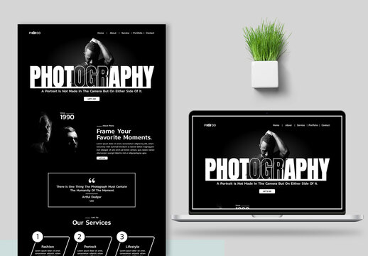 Professional Photography Portfolio Example
