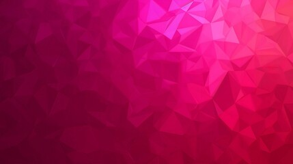 Obraz premium Abstract Collaboration with Geometric Bokeh Background in Shades of Pink and Red