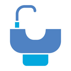Hair wash sink Icon