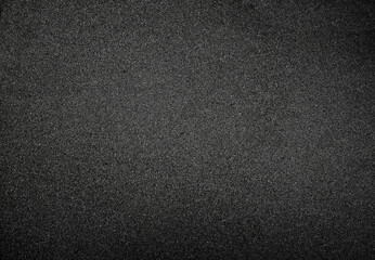 background texture of dark gray asphalt, top view