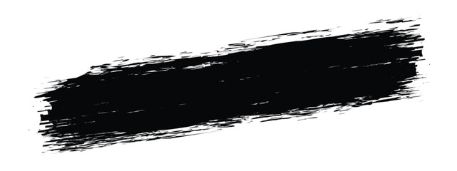 Grunge brush, black set paint, ink brush, brush stroke.