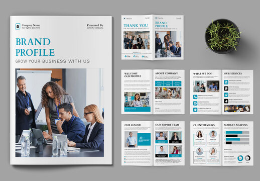 Brand Profile Brochure Template