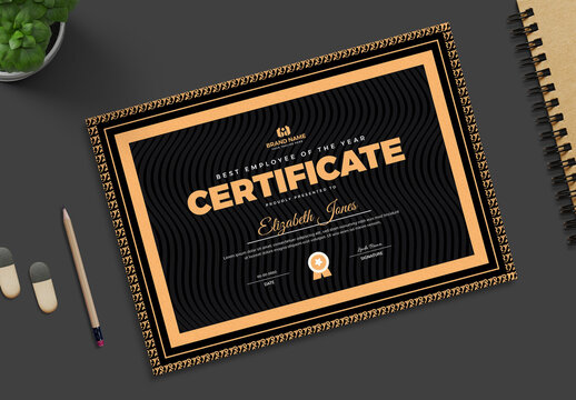 Certificate Layout