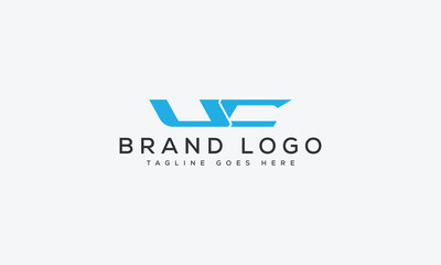 letter UC logo design vector template design for brand.