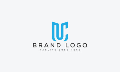 letter UC logo design vector template design for brand.