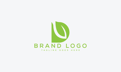 letter D logo design vector template design for brand.