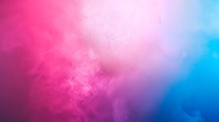 Vibrant Electric Blue and Pink Gradient Abstract Background