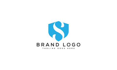 letter S logo design vector template design for brand.