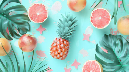 Exotic citrus fruits