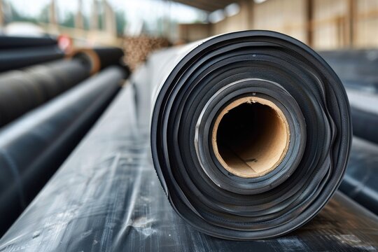 Roll of terpolymer ethylene propylene diene EPDM material