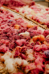 Colorful rice noodles