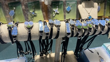 bracelet for sale in the River Walk, San Antonio, Texas, USA 