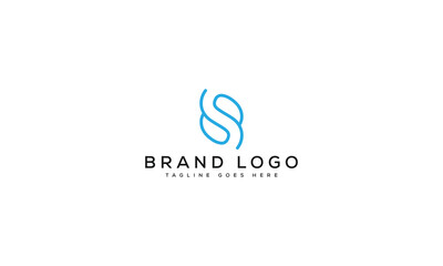 letter S logo design vector template design for brand.