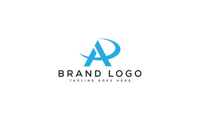 letter A logo design vector template design for brand.