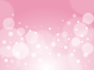 バブルのキラキラな背景（ピンク）