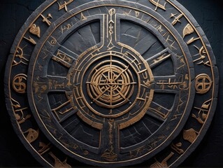 Obraz premium astronomical clock
