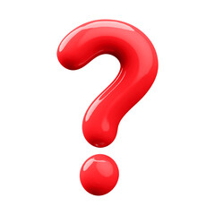 Question Mark 3D Render