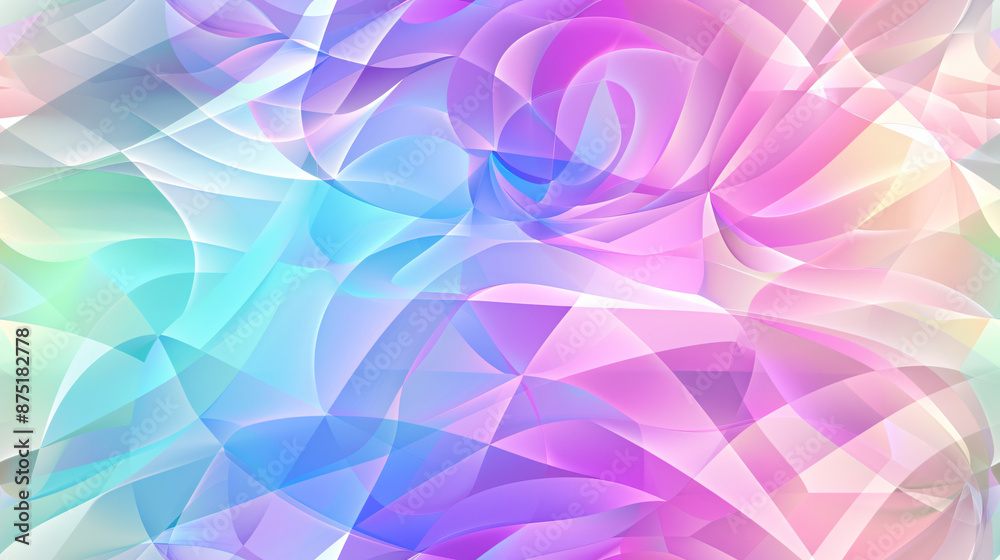 Aufkleber pastel-colored swirling pattern in an abstract background