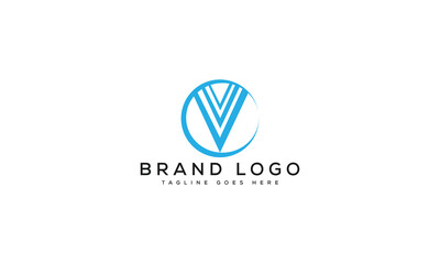 letter V logo design vector template design for brand.