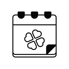 Calendar vector icon