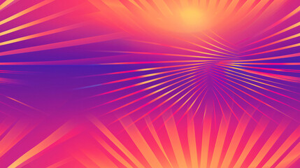 Obraz premium Vibrant abstract background with swirling and converging lines in shades of pink, purple, and orange