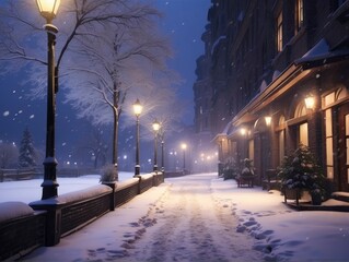 street at night