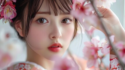 Fototapeta premium Gorgeous Asian Girl