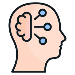 Lateral Thinking  Icon Element For Design