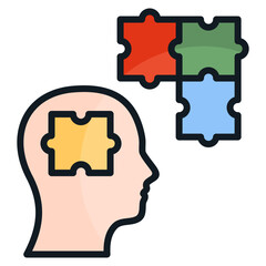 Reasoning Skills  Icon Element For Design