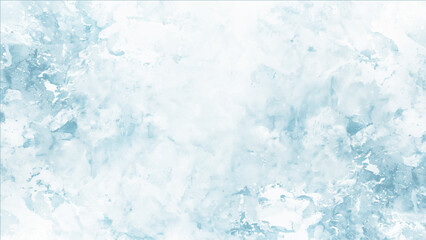 Blue light watercolor background, texture paper. Hand painted watercolor sky and clouds, abstract watercolor background. Chaotic light watercolor background texture. Blank abstract light watercolor pa