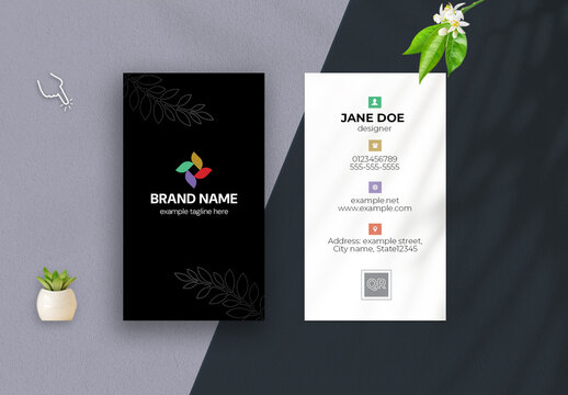 Clean & Creative Business Card Template