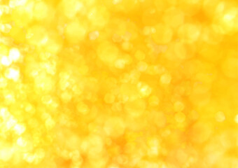 やわらかな金色の玉ボケ背景 