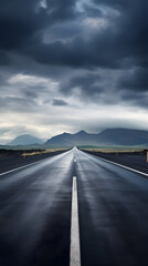 Digital speed concept street asphalt landscape abstract poster mobile background