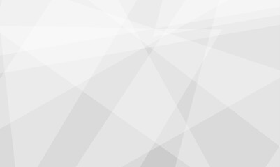 Obraz premium Vector abstract geometric triangle white graphic design banner pattern background. White and grey monochrome vector background. Design for brochure, website, flyer, wallpaper, presentation.